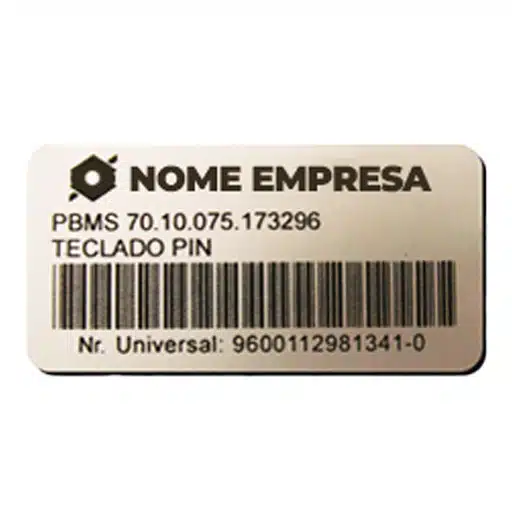 Etiqueta de Código de Barras